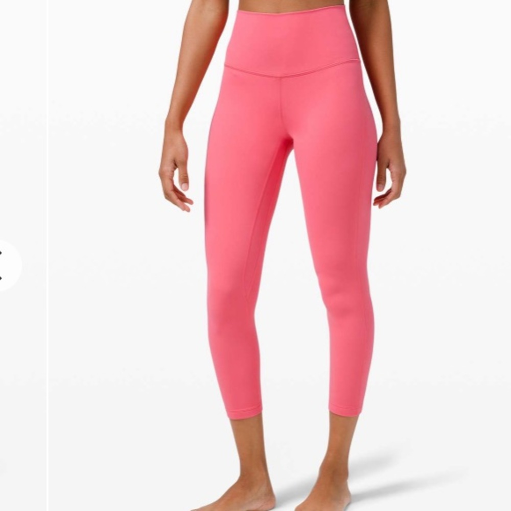 NWOT Lululemon Align Pant 25" Guava Pink 8